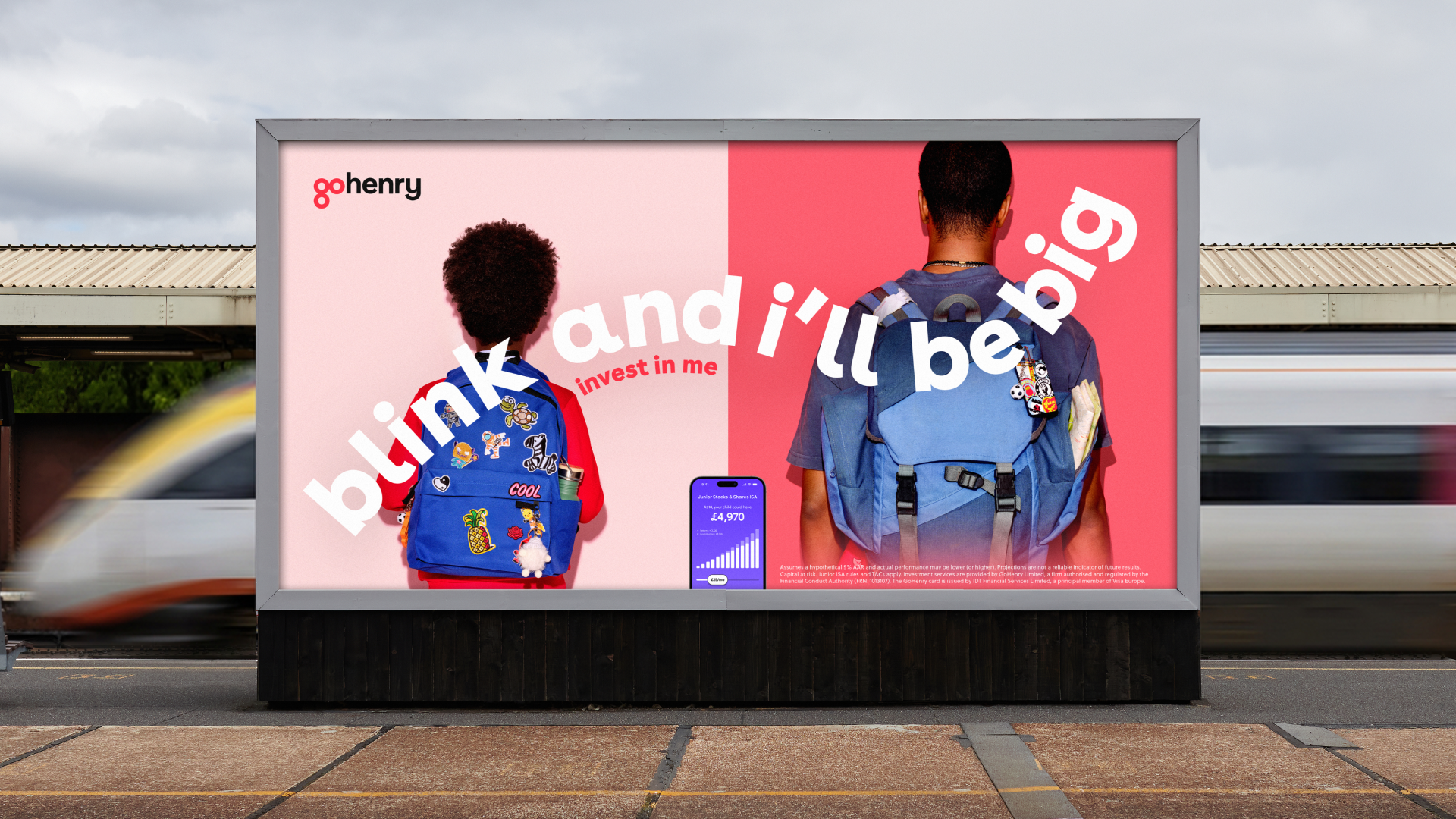 Invest in Me — OOH campaign